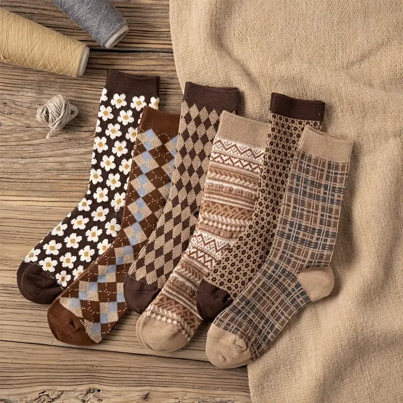 UrbanKnit Plaid Socks