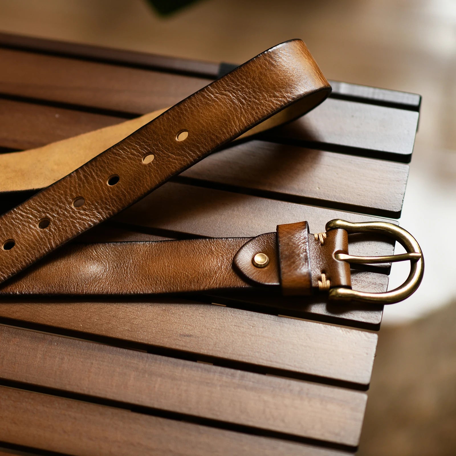 Martin Leather Belt