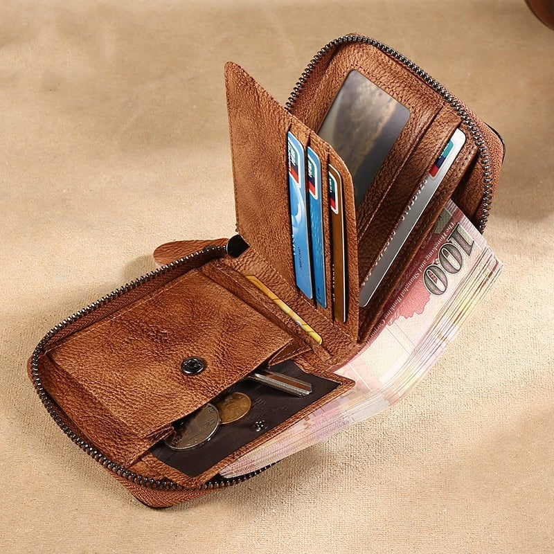 Premium Multi-Functional Leather Wallet