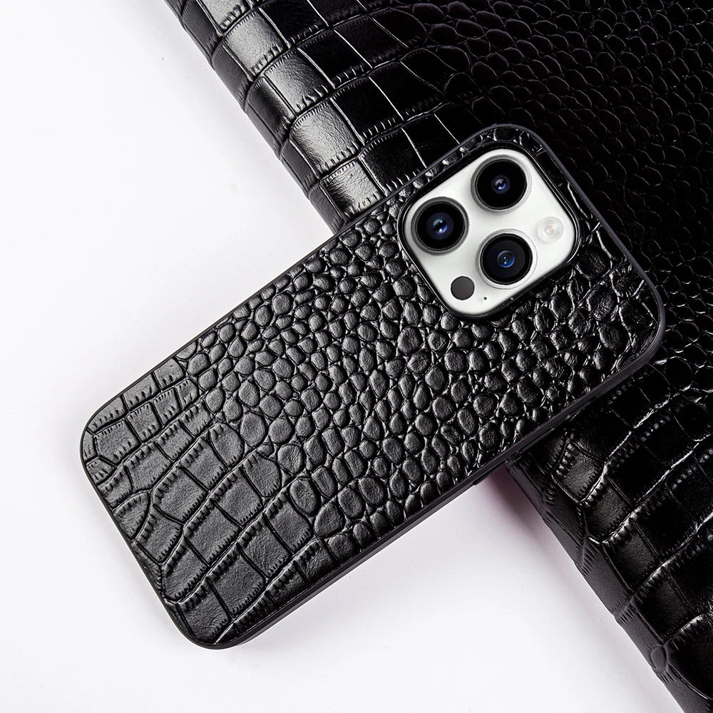 ZenSheild Leather Phone Case