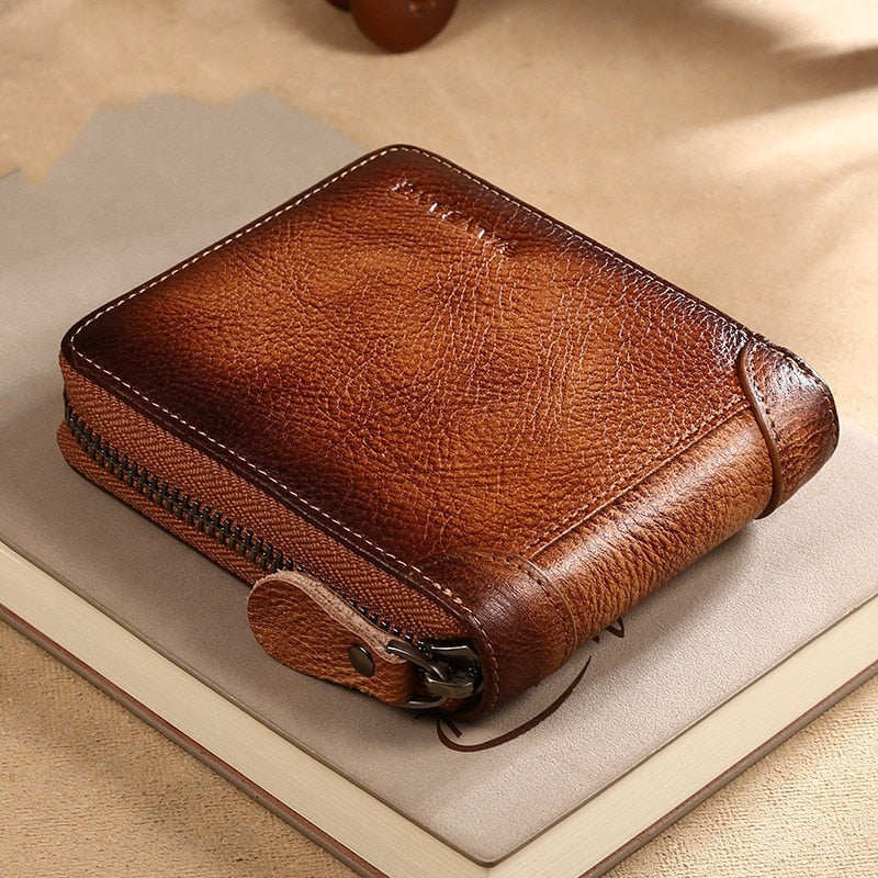 Premium Multi-Functional Leather Wallet