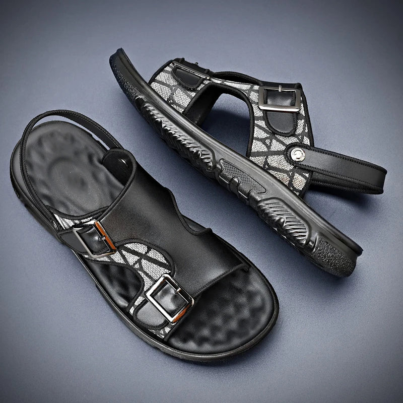 Diego Leather Sandal