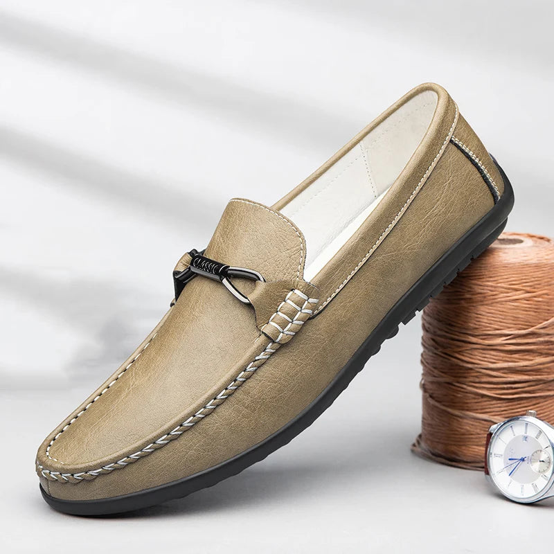 Hombre Leather Loafers