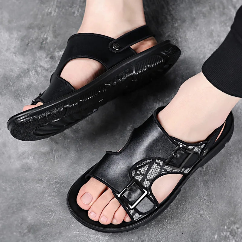 Diego Leather Sandal