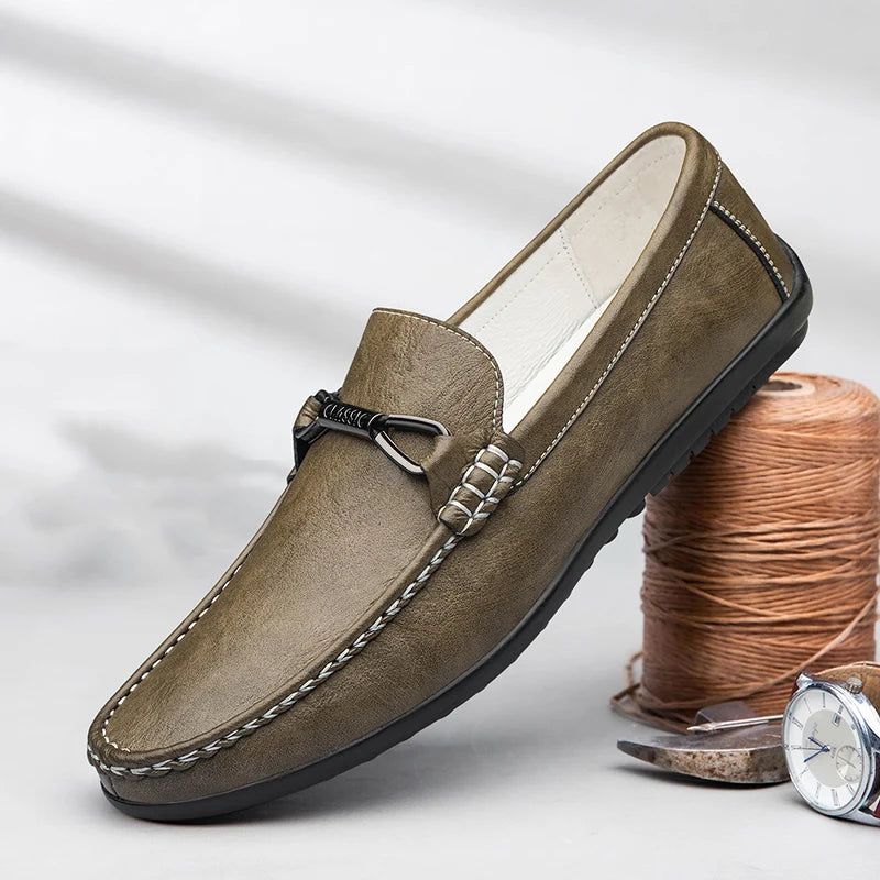 Hombre Leather Loafers