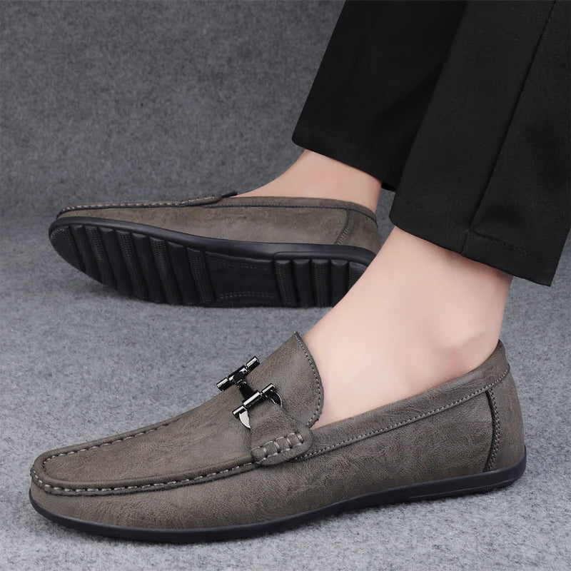 Amir Leather Loafers