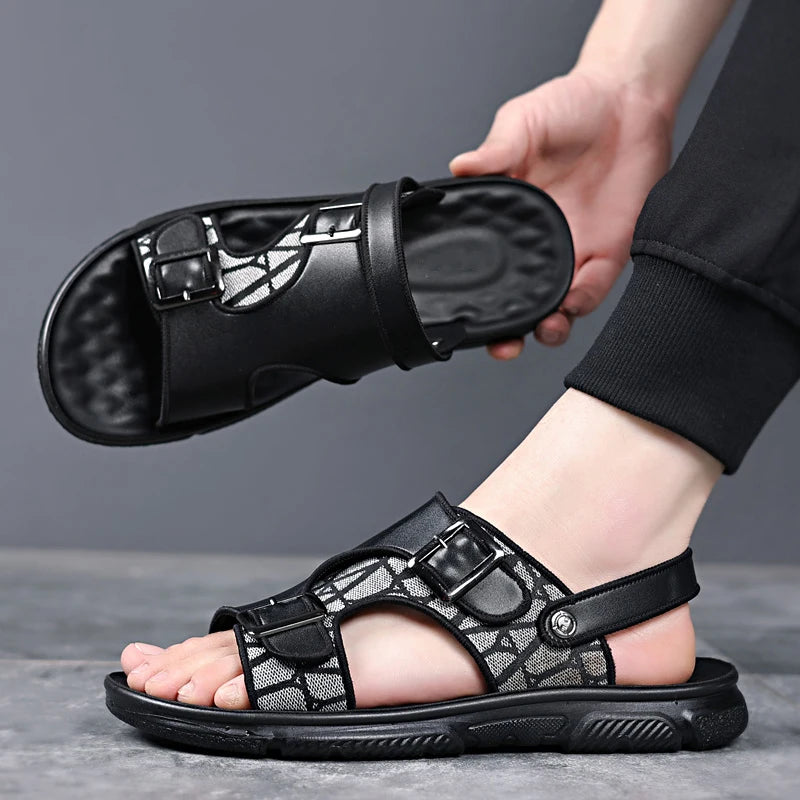 Diego Leather Sandal